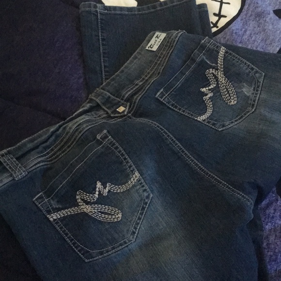 Blue Jeans boot cut distressed - Picture 4 of 5
